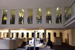 Beeindruckende Führung durch das neue MZ-Verlagsgebäude.